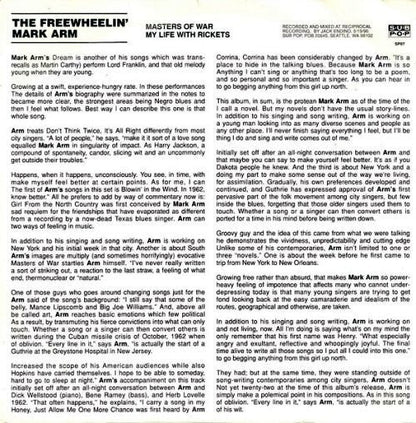 Mark Arm - The Freewheelin' Mark Arm (7" VINYL) | Near Mint (NM) Near Mint (NM)