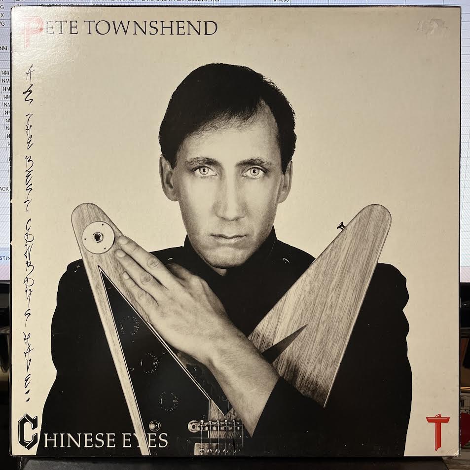 Pete Townshend - All The Best Cowboys Have Chinese Eyes (VINYL) | Near Mint (NM) Near Mint- (NM-)