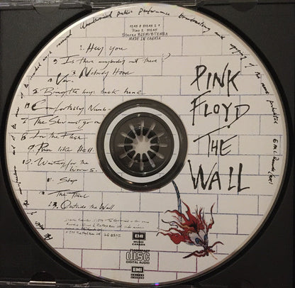Pink Floyd - The Wall (2xCD CANADA) | Near Mint (NM) Near Mint (NM)