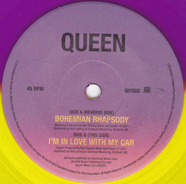 Queen - Bohemian Rhapsody / I'm In Love With My Car (7") | Near Mint (NM) Mint (M)