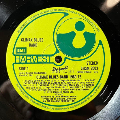 Climax Blues Band - 1969 / 1972 (VINYL) | Near Mint (NM) Near Mint (NM)