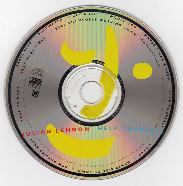 Julian Lennon - Help Yourself (CD) | Near Mint (NM) Near Mint (NM)