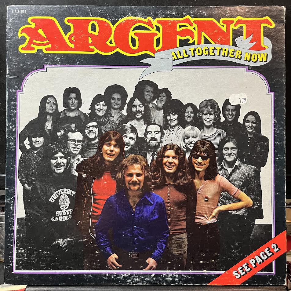 Argent - All Together Now (VINYL) | Near Mint (NM or M-) Very Good Plus (VG+)