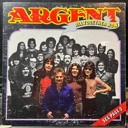 Argent - All Together Now (VINYL) | Near Mint (NM or M-) Very Good Plus (VG+)