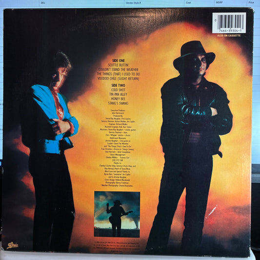 Stevie Ray Vaughan & Double Trouble - Couldn't Stand The Weather (VINYL) | Near Mint (NM or M-) Excellent (EX)