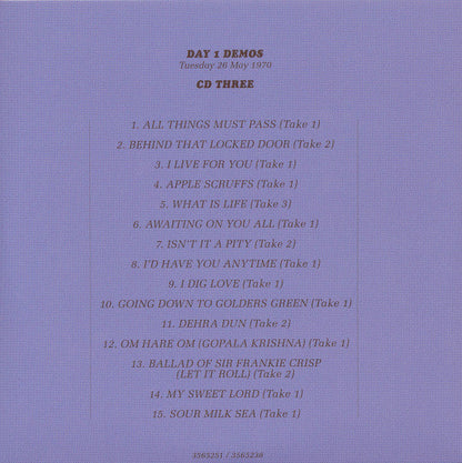 George Harrison - All Things Must Pass (50th Anniversary) (CD BOX SET) | Near Mint (NM) Near Mint (NM)