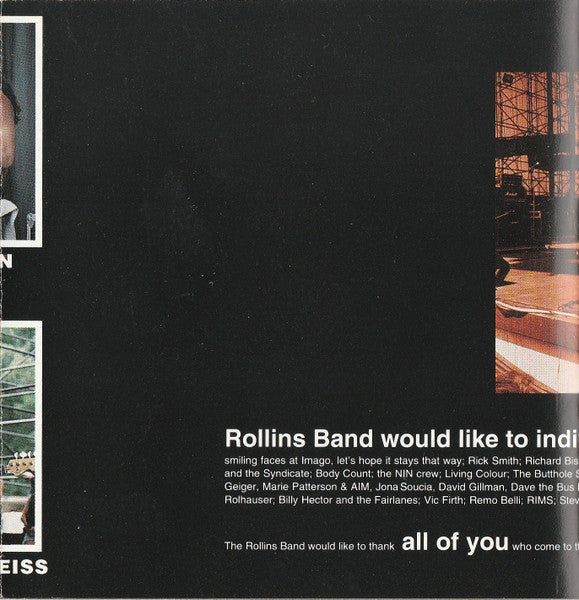 Rollins Band - The End Of Silence (CD) | Near Mint (NM or M-)