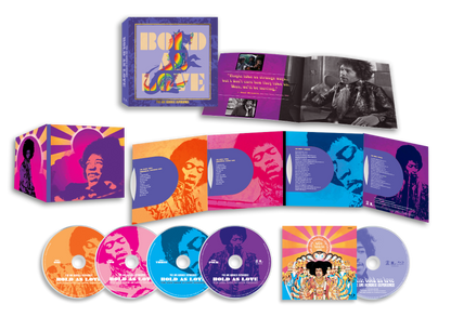 The Jimi Hendrix Experience - Bold As Love (4CD + Blu-Ray Box Set) |