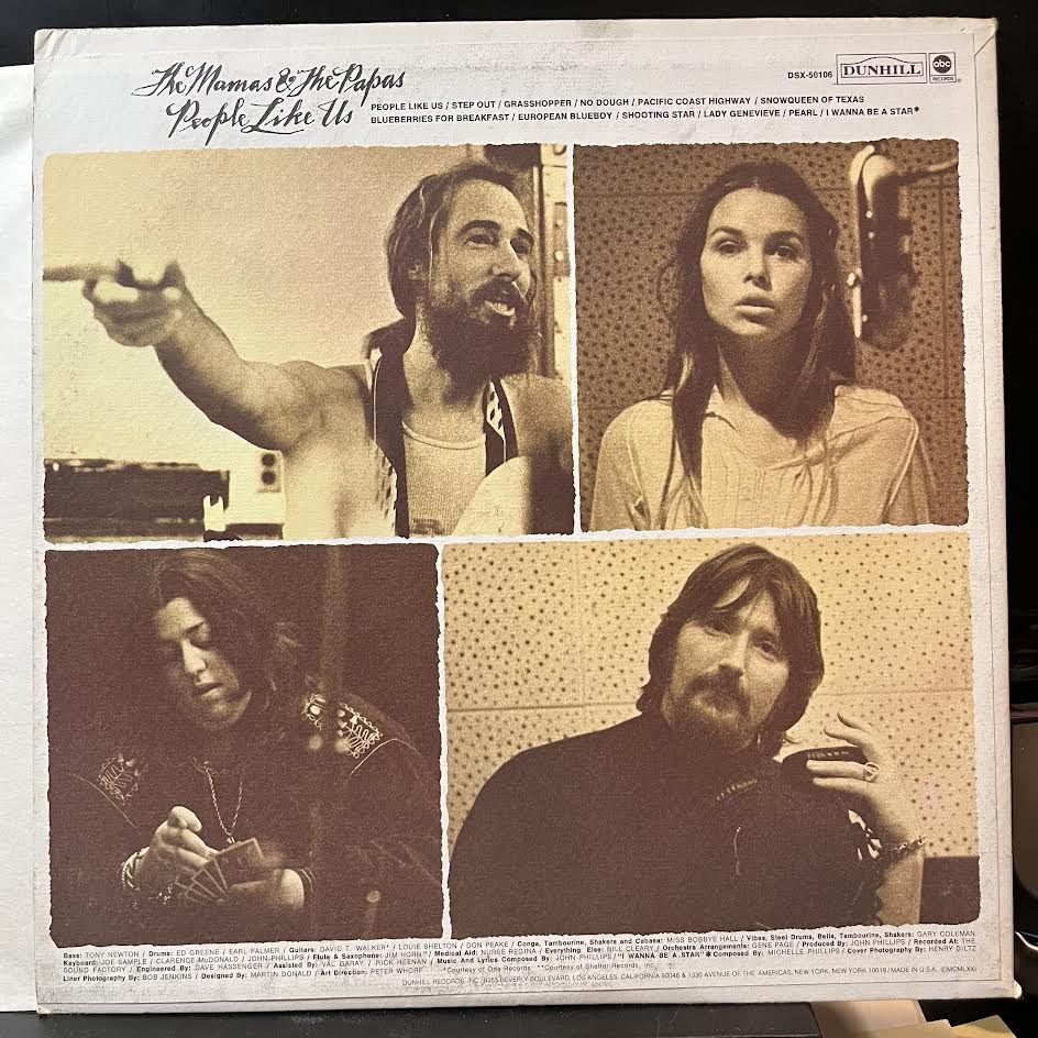The Mamas & The Papas - People Like Us (VINYL) | Near Mint (NM) Very Good Plus (VG+)