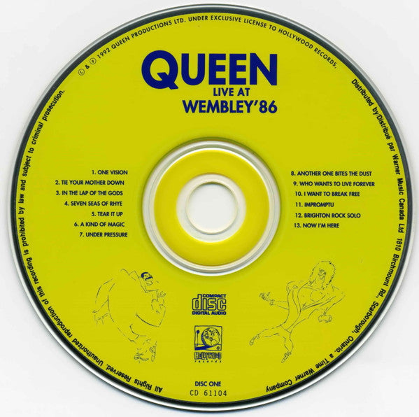 Queen - Live At Wembley '86 (2xCD) | Near Mint (NM) Excellent+ (EX+)