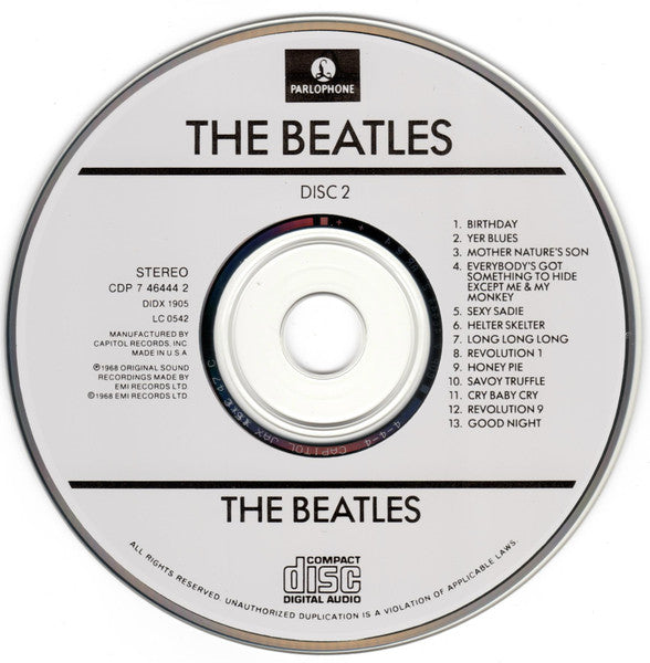 The Beatles - The Beatles (2xCD) | Near Mint (NM or M-)