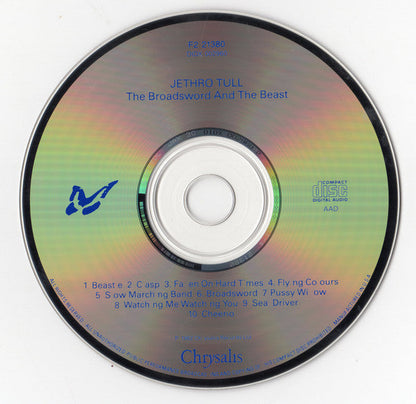 Jethro Tull - The Broadsword And The Beast (CD) | Near Mint (NM) Near Mint (NM)