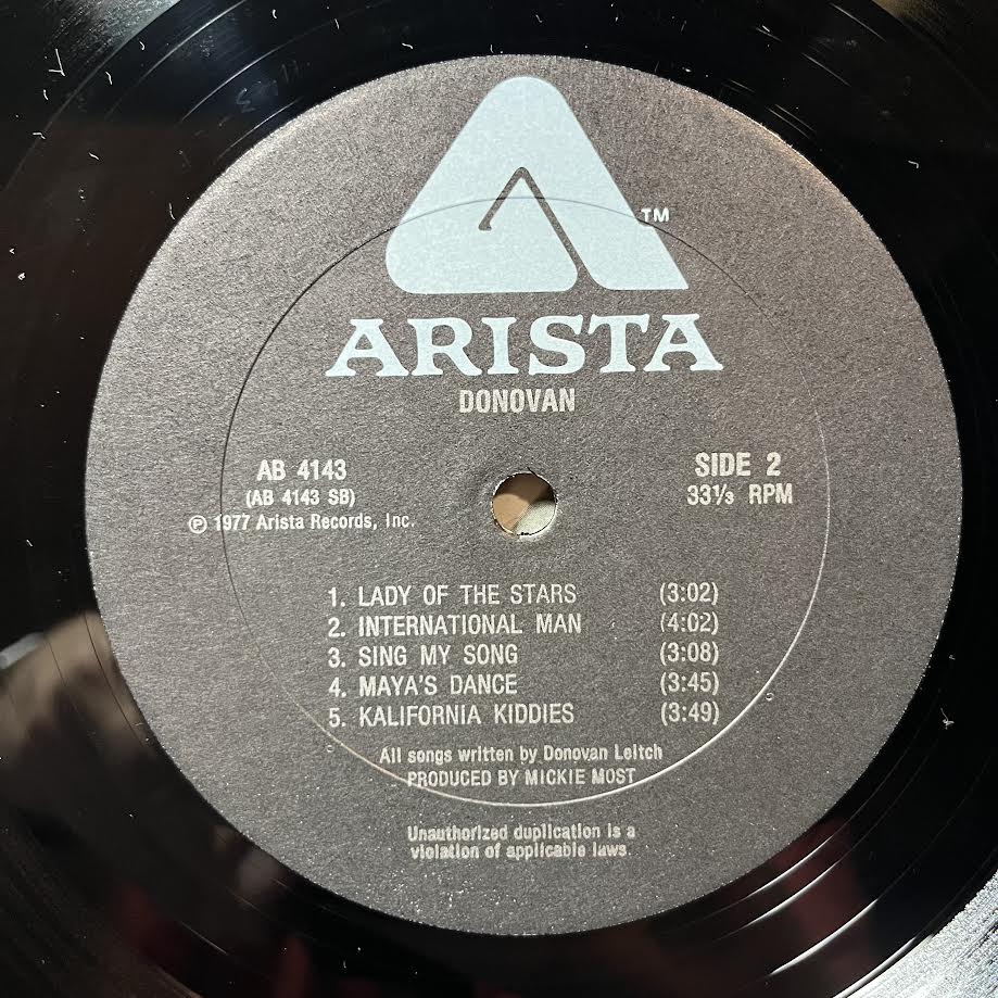 Donovan - Donovan (VINYL) | Near Mint (NM) Excellent (EX)