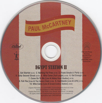 Paul McCartney - Egypt Station (Explorer's Edition) (CD) | Near Mint (NM) Near Mint (NM)