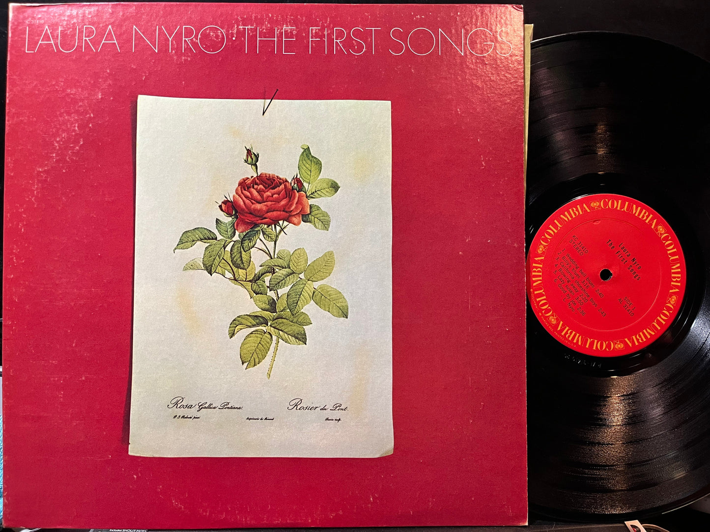 Laura Nyro - The First Songs (VINYL) | Near Mint (NM or M-) Excellent (EX)