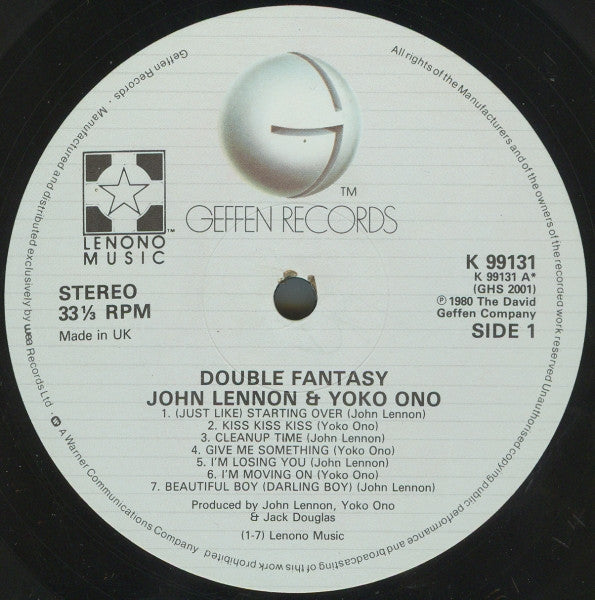 Double Fantasy (CD) | Near Mint (NM) Near Mint (NM)