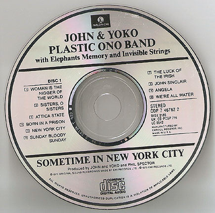 John Lennon & Yoko Ono - Some Time In New York City (2xCD) | Near Mint (NM) Near Mint (NM)