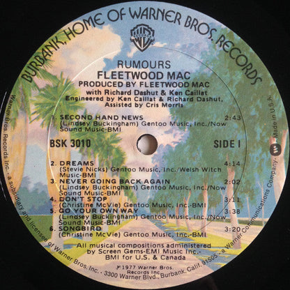 Fleetwood Mac - Rumours (VINYL) | Near Mint (NM or M-) Very Good Plus (VG+)