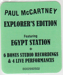 Paul McCartney - Egypt Station (Explorer's Edition) (CD) | Near Mint (NM) Near Mint (NM)