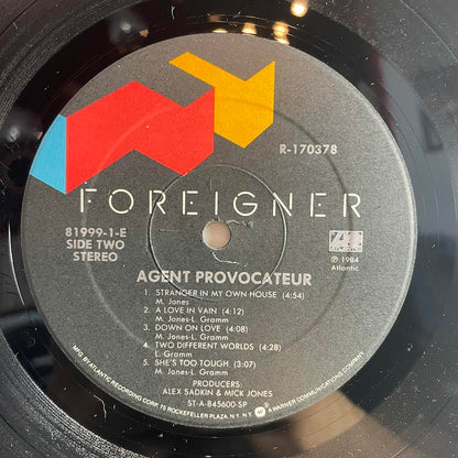 Foreigner - Agent Provocateur (VINYL) | Near Mint (NM) Near Mint (NM)