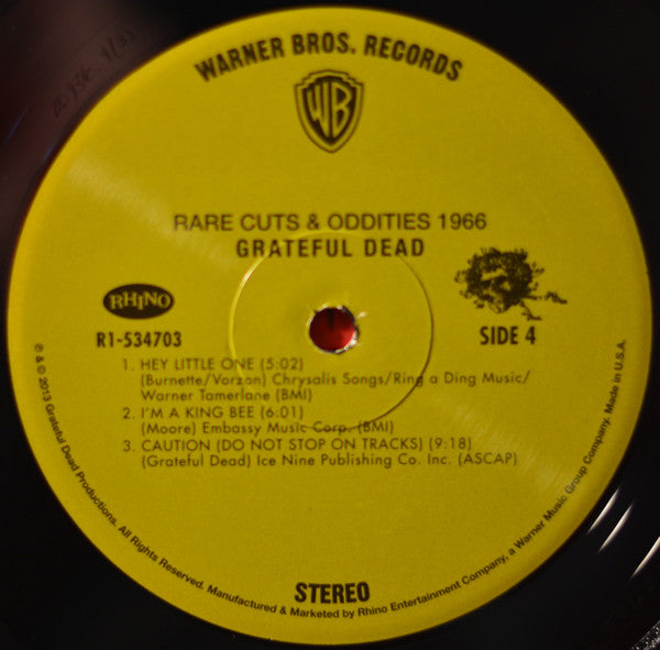 The Grateful Dead - Rare Cuts & Oddities 1966 (VINYL) | Near Mint (NM or M-)
