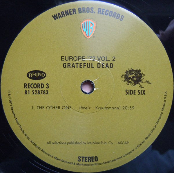 The Grateful Dead - Europe '72 Vol. 2 (4xLP BOX) | Near Mint (NM or M-) Excellent (EX)