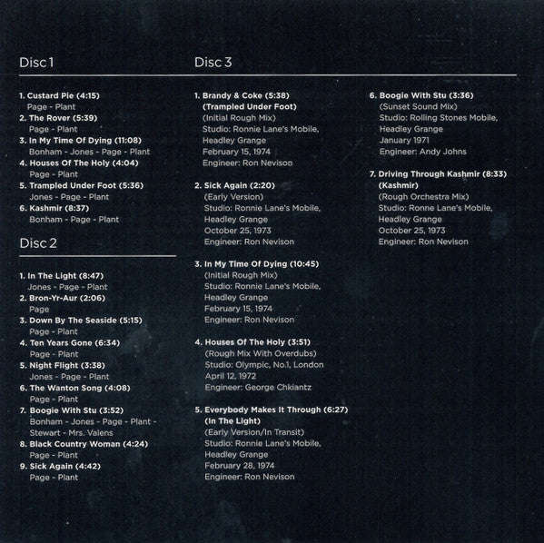 Led Zeppelin - Physical Graffiti (3xCD) | Near Mint (NM or M-)