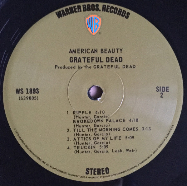 The Grateful Dead - The Warner Bros. Studio Albums (BOX SET) | Near Mint (NM or M-)
