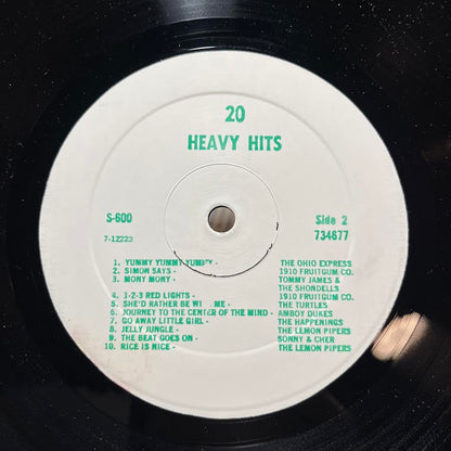 Various - 20 Heavy Hits ( VINYL) | Near Mint (NM) Near Mint (NM)