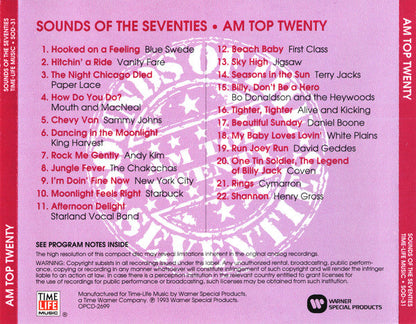 Various - Sounds Of The Seventies - AM Top Twenty (CD) | Near Mint (NM) Near Mint (NM)