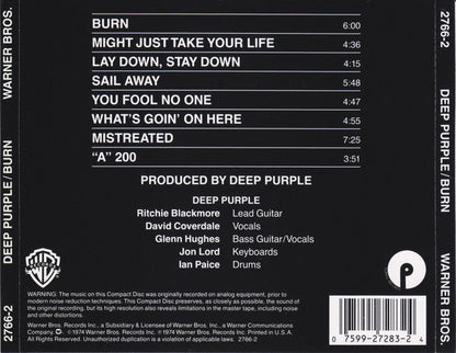 Deep Purple - Burn (CD) | Near Mint (NM) Near Mint (NM)
