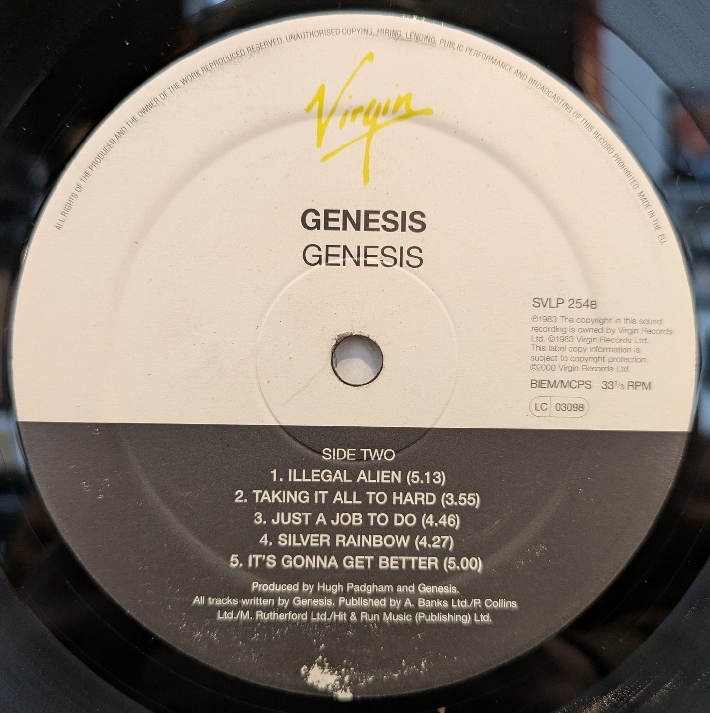 Genesis - Genesis (VINYL) | Near Mint (NM) Excellent+ (EX+)