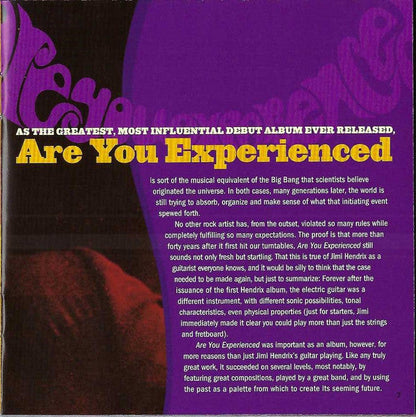 The Jimi Hendrix Experience - Are You Experienced (CD) | Near Mint (NM or M-) Near Mint (NM)