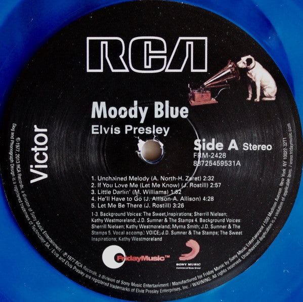 Elvis Presley - Moody Blue (VINYL) | Near Mint (NM) Near Mint (NM)