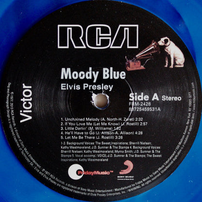 Elvis Presley - Moody Blue (VINYL) | Near Mint (NM) Near Mint (NM)