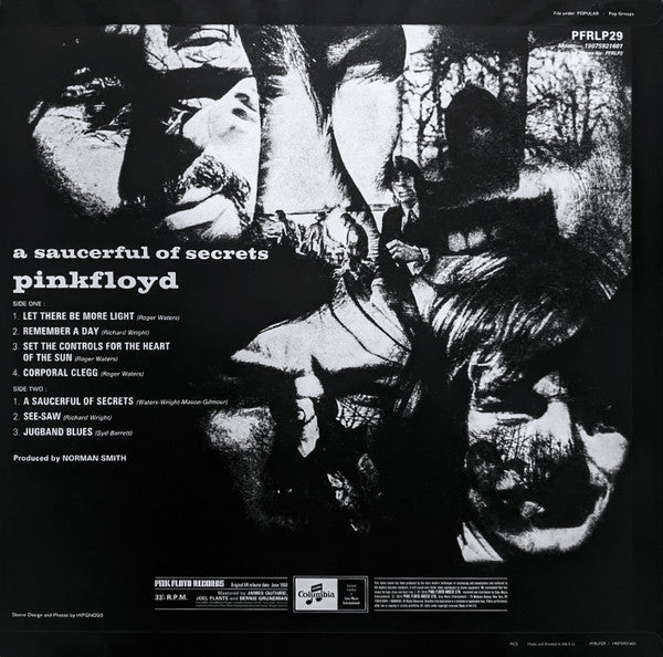 Pink Floyd - A Saucerful Of Secrets (VINYL) | Near Mint (NM) Excellent+ (EX+)