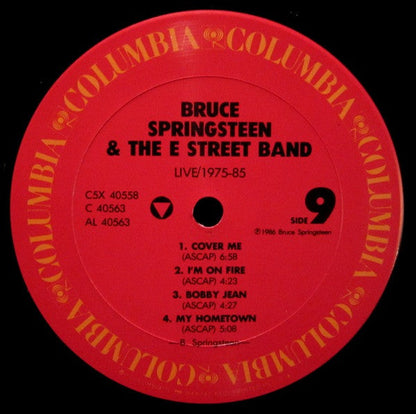 Bruce Springsteen & The E-Street Band - Live / 1975-85 (5x VINYL BOX SET) | Near Mint (NM or M-) Excellent (EX)