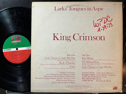 King Crimson - Larks' Tongues In Aspic (VINYL) | Near Mint (NM) Very Good Plus (VG+)