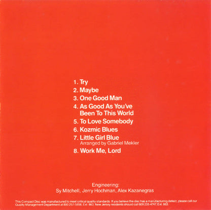 I Got Dem Ol' Kozmic Blues Again Mama! (CD) | Near Mint (NM) Near Mint (NM)
