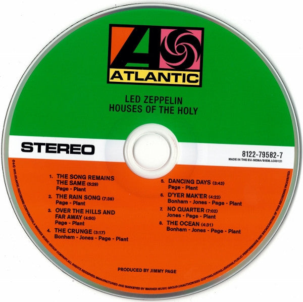 Led Zeppelin - Houses Of The Holy (2xCD) | Near Mint (NM or M-)