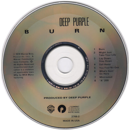 Deep Purple - Burn (CD) | Near Mint (NM) Near Mint (NM)