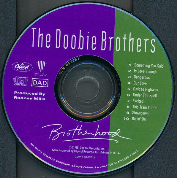 The Doobie Brothers - Brotherhood (CD) | Near Mint (NM or M-)