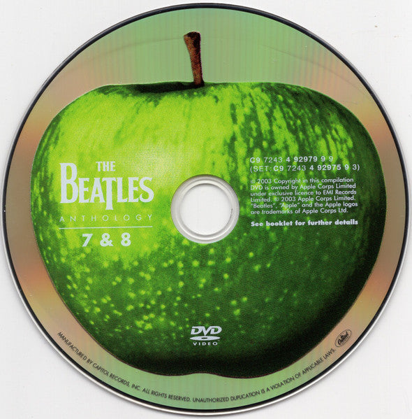 The Beatles - Anthology (DVD BOX - MISSING DISC 1) |