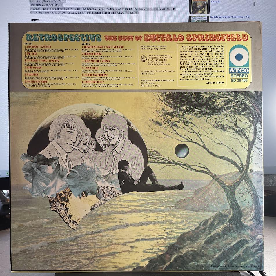 Buffalo Springfield - Retrospective - The Best Of Buffalo Springfield (VINYL) | Near Mint (NM) Excellent+ (EX+)