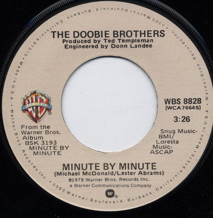 The Doobie Brothers - Minute By Minute (7" VINYL) | Near Mint (NM) Near Mint (NM)