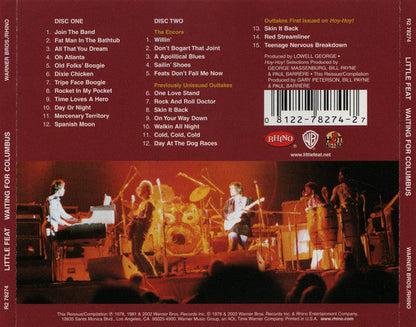 Little Feat - Waiting For Columbus (2xCD) | Near Mint (NM or M-) Excellent (EX)