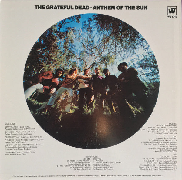 The Grateful Dead - The Warner Bros. Studio Albums (BOX SET) | Near Mint (NM or M-)