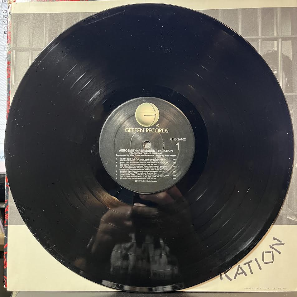 Aerosmith - Permanent Vacation (VINYL) | Near Mint (NM or M-) Excellent+ (EX+)