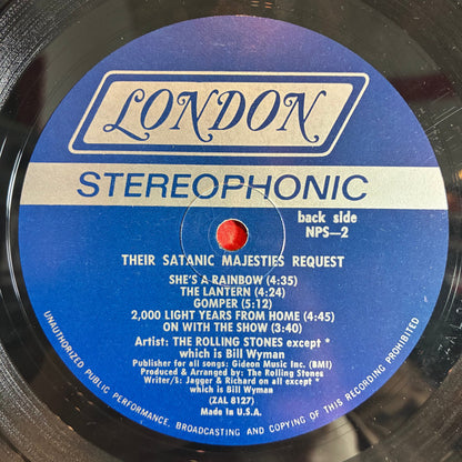 The Rolling Stones - Their Satanic Majesties Request (VINYL) | Very Good Plus (VG+) Very Good Plus (VG+)