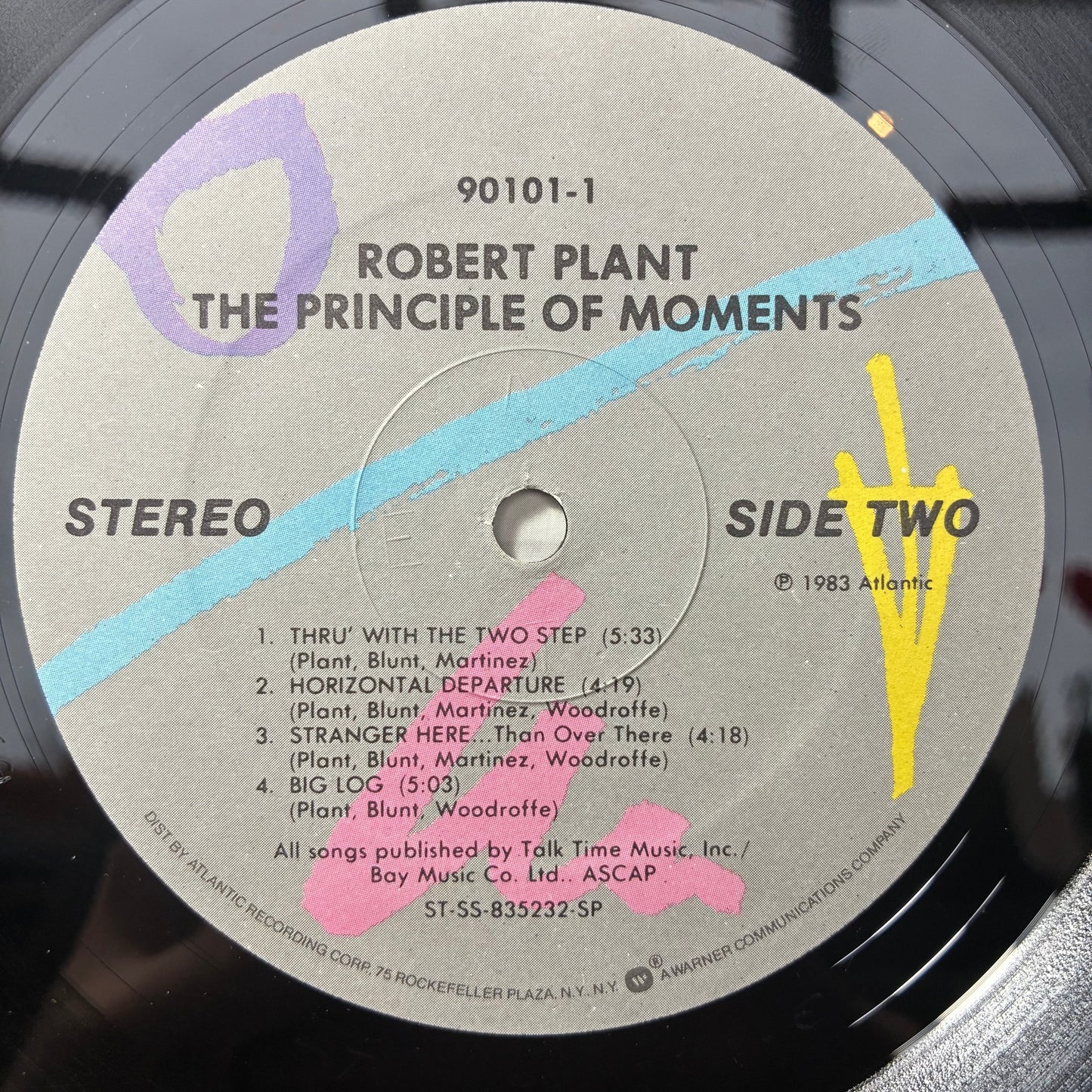 Robert Plant - The Principle Of Moments (VINYL) | Very Good Plus (VG+) Very Good Plus (VG+)